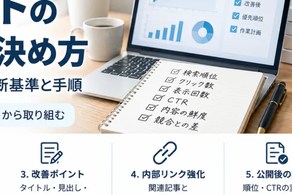 SEO内部リンクの貼り方｜コンテンツギャップを新記事にせず既存記事でつなぐ判断基準